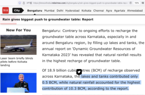 rain water harvesting