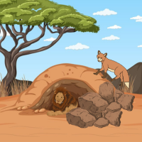 Panchatantra_stories_Fox_escaped