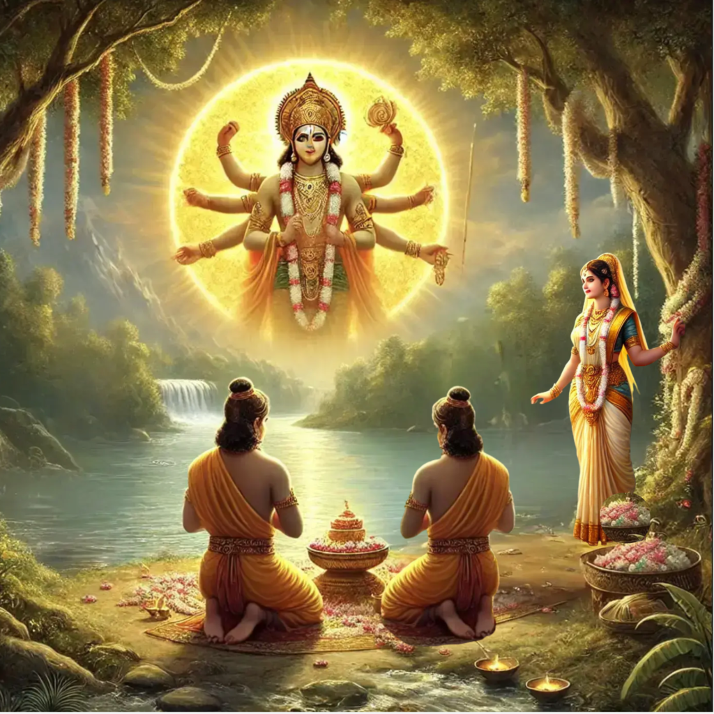 Mythology-stories-Rama-Surya