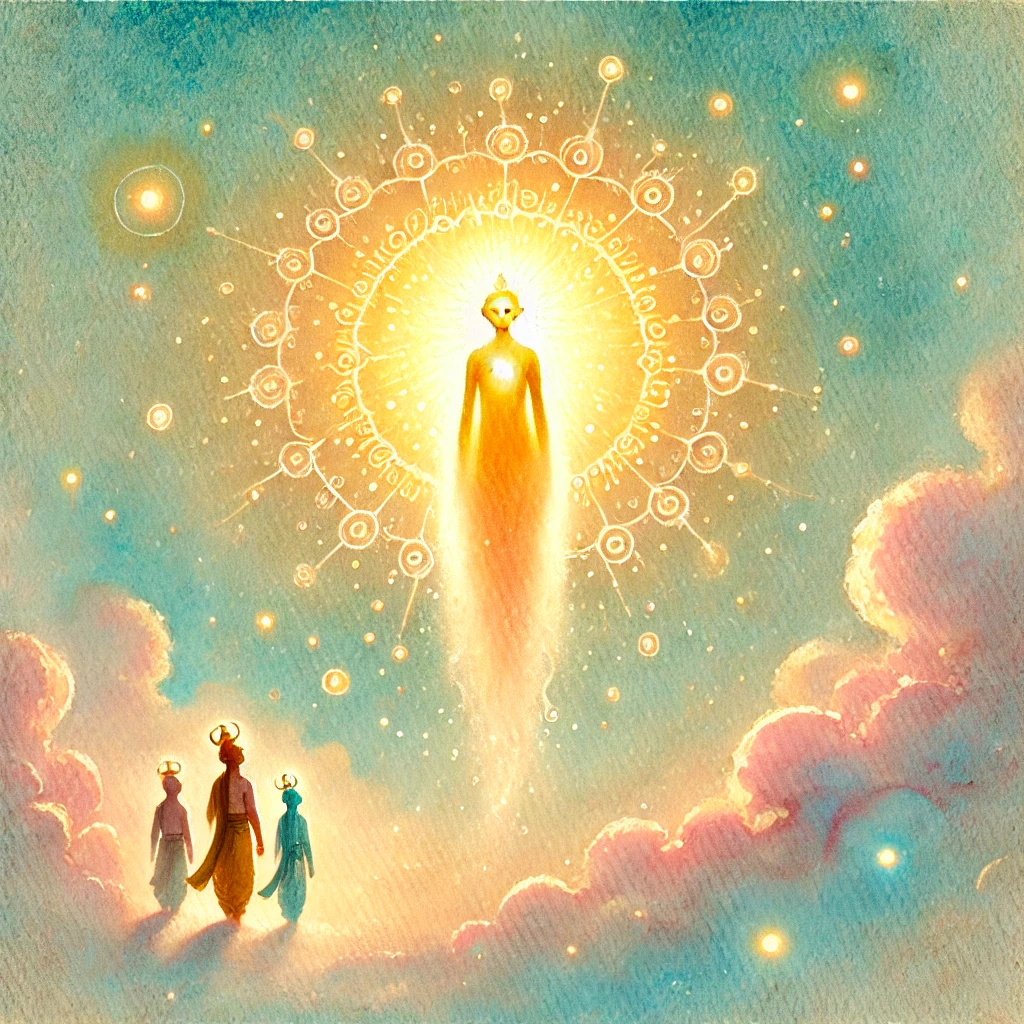 mythology story for kids showing mysterious divine power in Indian mythology