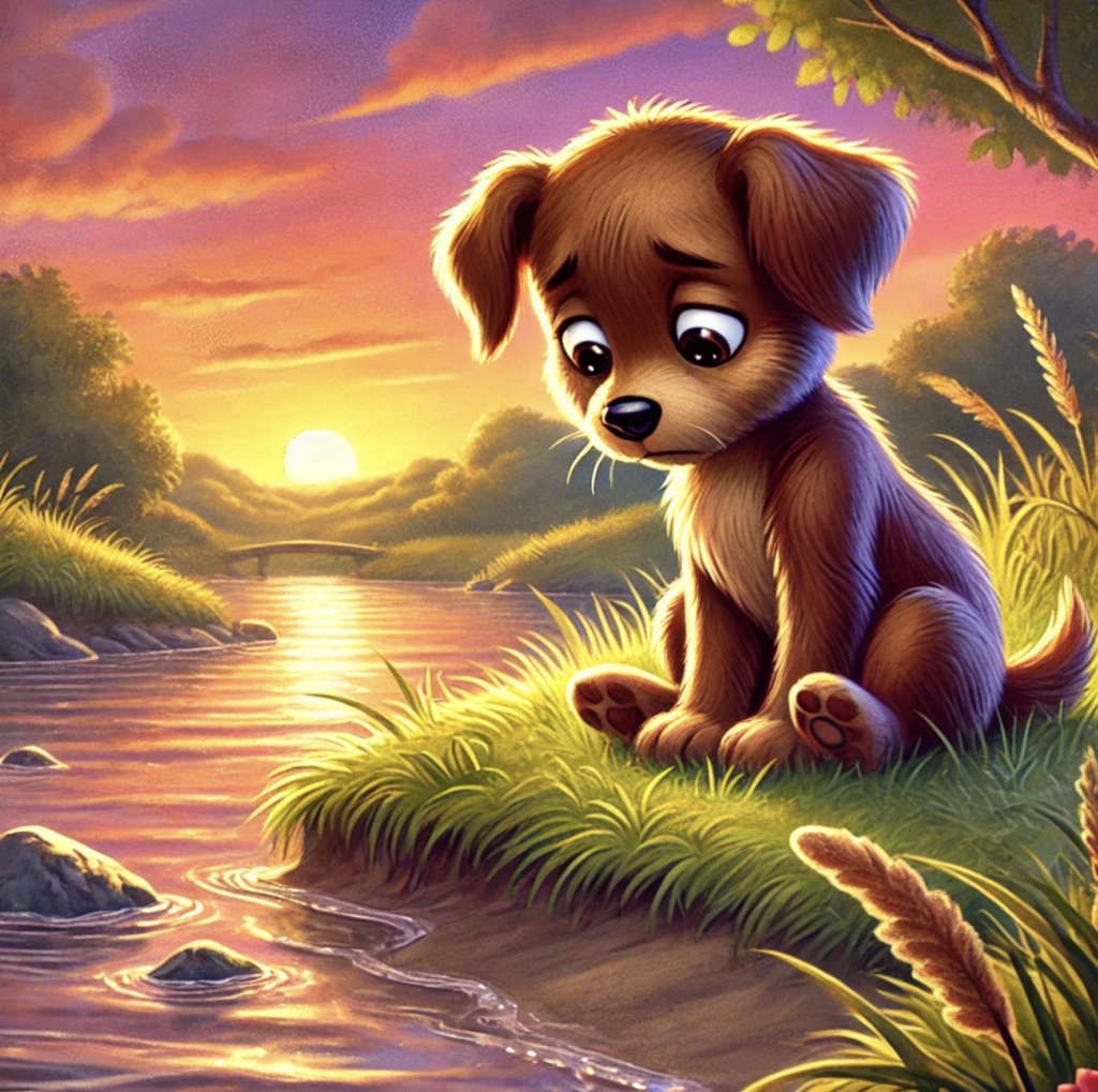 greedy dog story in english