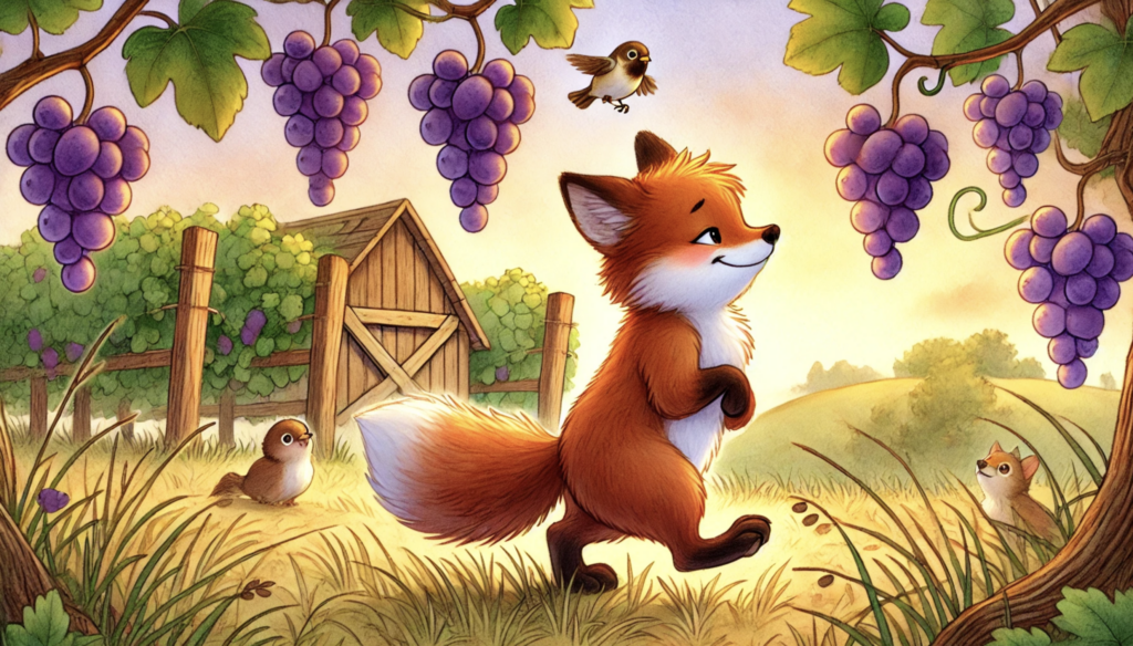 fox and the grapes story