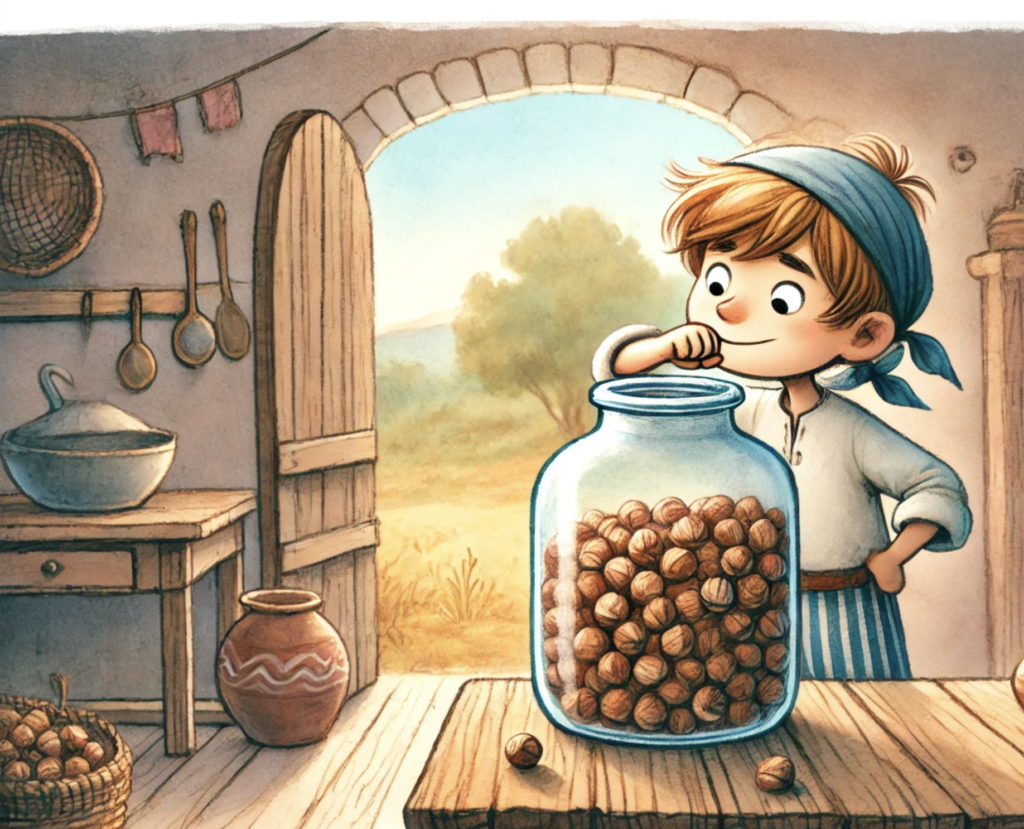 Boy and the Filberts Story image