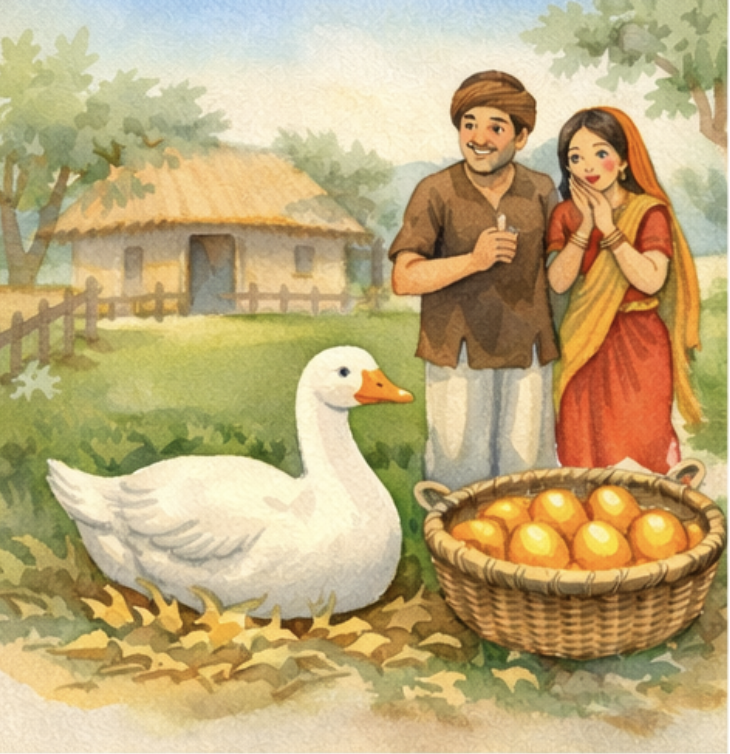 The Goose That Laid the Golden Eggs Story 