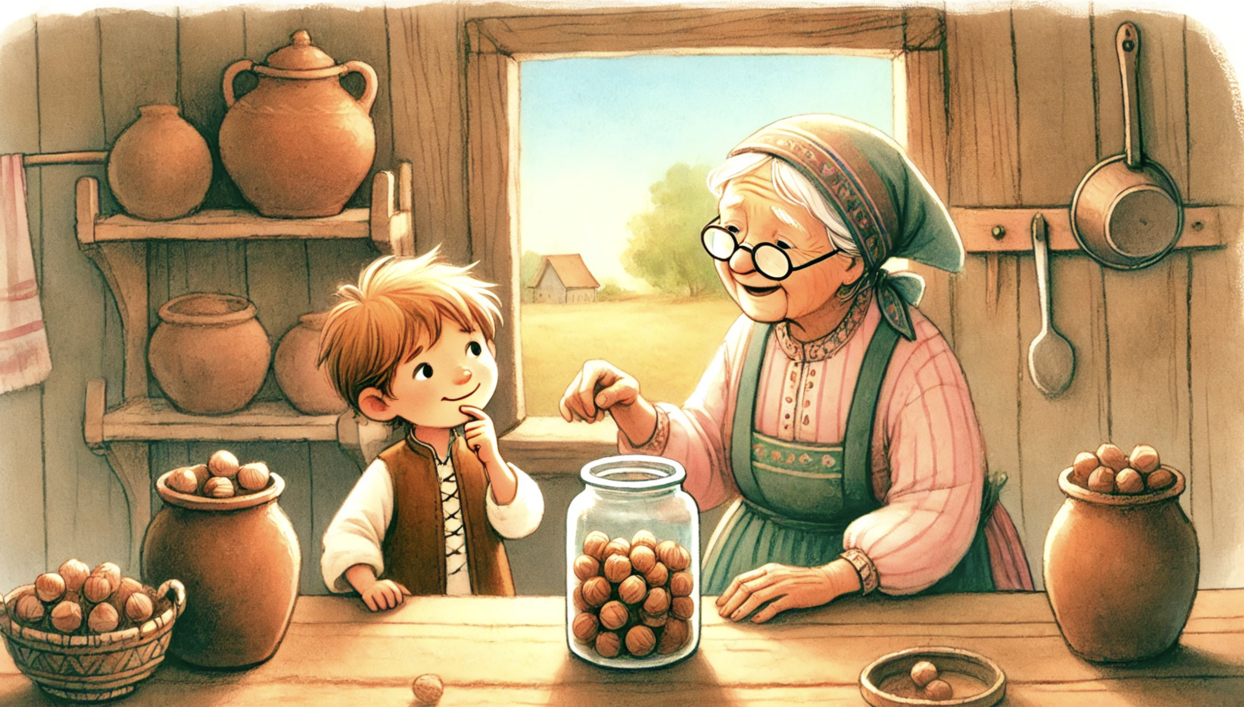 The Boy and the Filberts Story