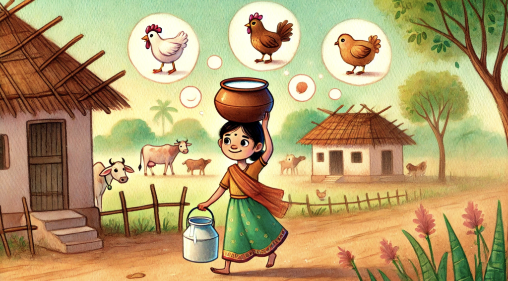 The Milkmaid and Her Pail Story