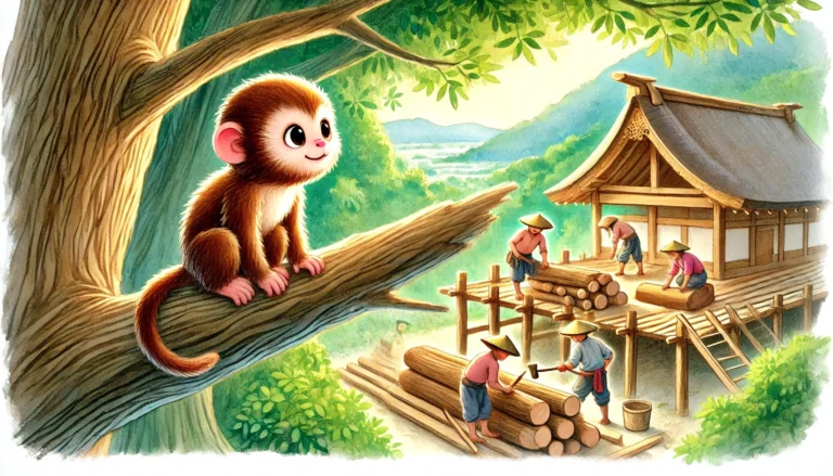 Monkey and the Wedge image