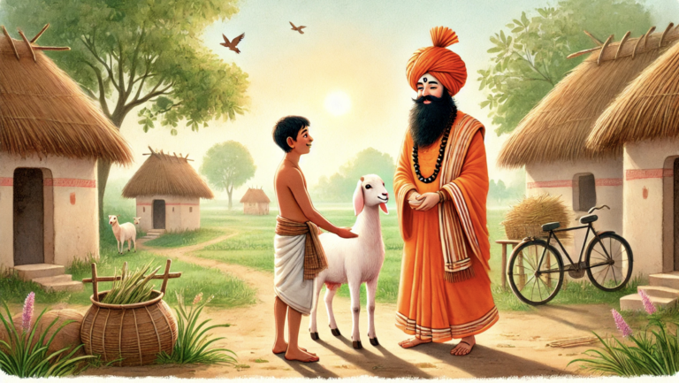 the Brahmin and the Goat story