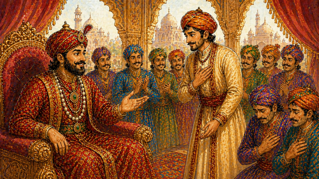 birbal's wisdom test story in english
