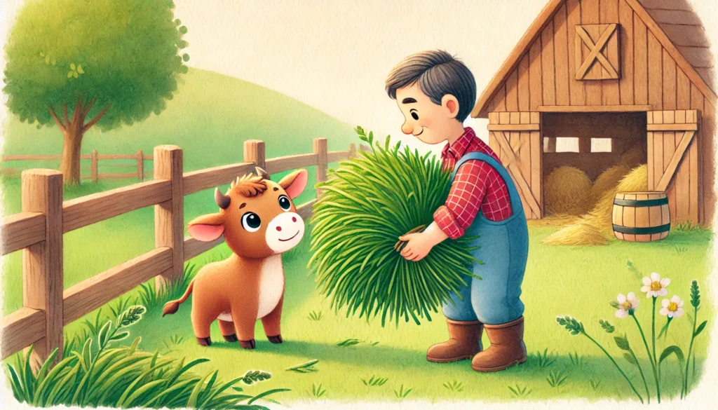 Honest cow story scene