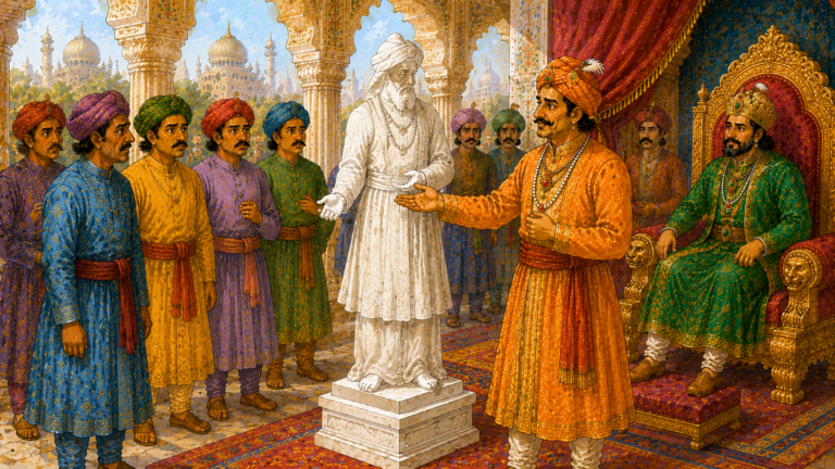 The Foolish Thief in English with Moral image
